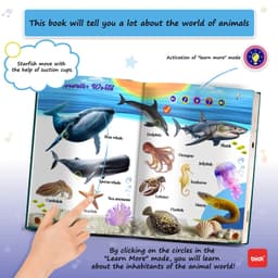 image-biidi English Language Audio Learning Book Electronic Reading Point Books For Children's Early Education and Puzzle Studying Toy
