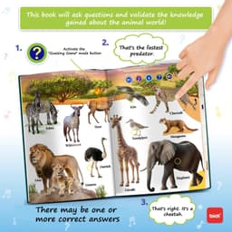 image-biidi English Language Audio Learning Book Electronic Reading Point Books For Children's Early Education and Puzzle Studying Toy