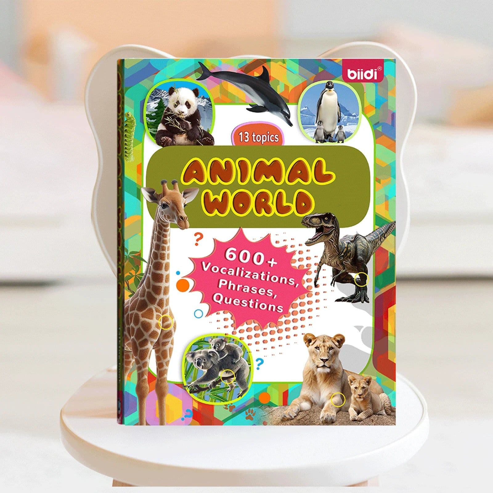 image-biidi English Language Audio Learning Book Electronic Reading Point Books For Children's Early Education and Puzzle Studying Toy