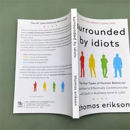 image-Surrounded By Idiots The Four Types of Human Behavior By Thomas Erikson English Book Bestseller Novel