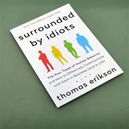 image-Surrounded By Idiots The Four Types of Human Behavior By Thomas Erikson English Book Bestseller Novel