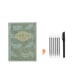 image-2 Books / Set Reusable Groove Calligraphy Alphabet Words Letters Practice Copybook Book Round Body English Practise Libros