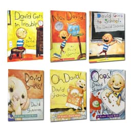 image-David Shannon, No David, David Gets in Trouble, David Goes to School Cognitive English Picture Books for Kids Children Story