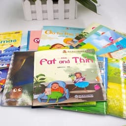 image-60 Books/set Children's English Early Learning Picture Book Storybook Enlightenment Cognitive Tale Bedtime Story Book