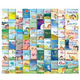 image-40-100 Books/Set Children English Early Learning Picture Story Book Enlightenment Cognitive Tale Bedtime Story Read with Video