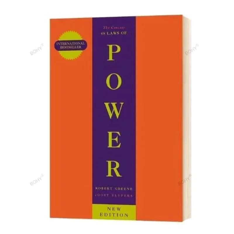 image-The Concise 48 Laws of Power By Robert Greene Political Leadership Political Philosophy Motivation English Book Paperback