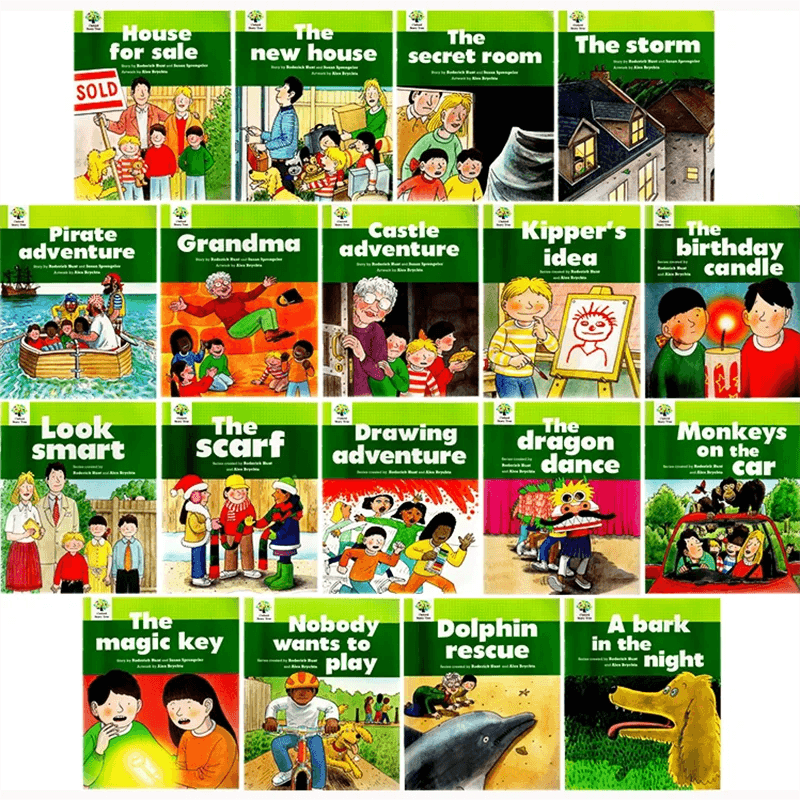 image-Books 1-3 Levels Oxford Story Tree Baby English Reading Picture Book Story Kindergarten Educational Toys for Children