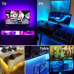 image-Rgb Led Tape Usb Led Light Strip Dc 5V 5050 Ice String Led Ribbon Led Adhesive Flexible Lamp Luces Band Bar Lighting Home Decor
