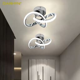 image-LED Strip Aisle Ceiling Lights Modern Minimalist Living Room Lamps For Balcony Entrance Staircase Home Decor Fixtures Led Luster
