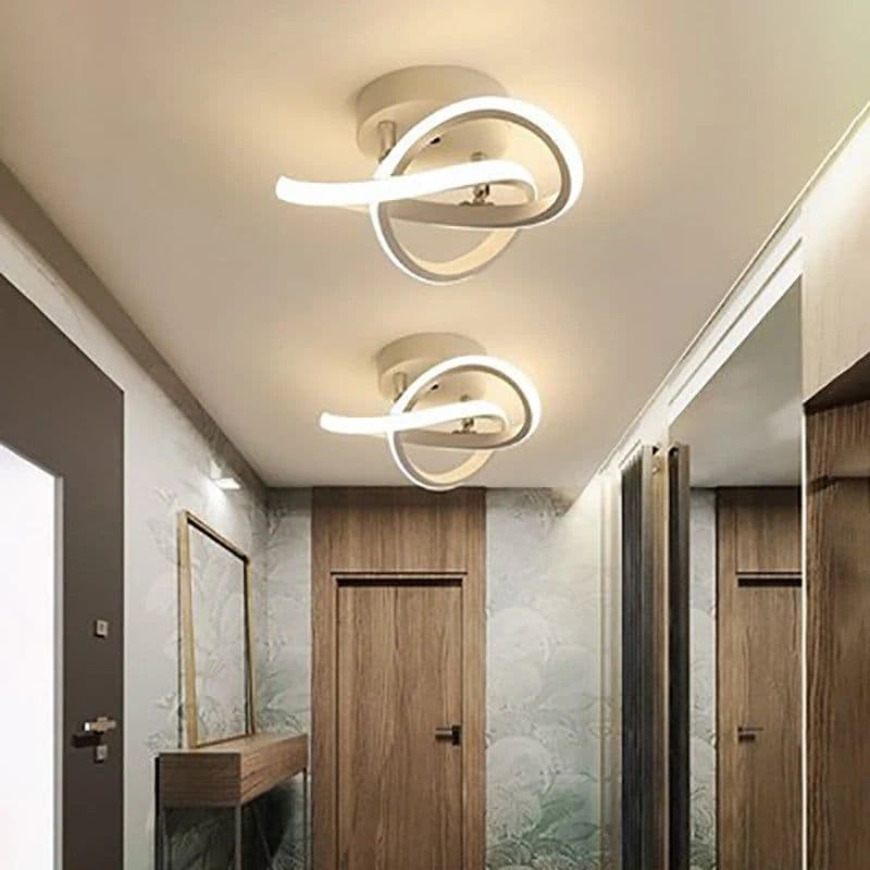 image-LED Strip Aisle Ceiling Lights Modern Minimalist Living Room Lamps For Balcony Entrance Staircase Home Decor Fixtures Led Luster