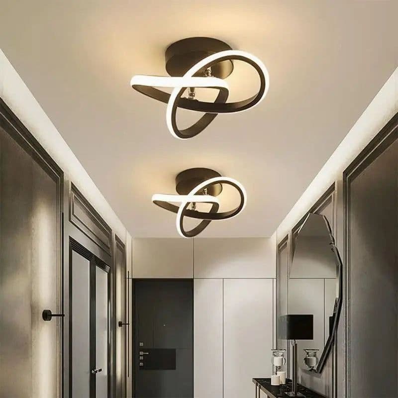 image-LED Strip Aisle Ceiling Lights Modern Minimalist Living Room Lamps For Balcony Entrance Staircase Home Decor Fixtures Led Luster