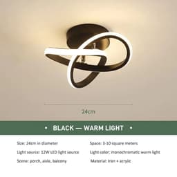image-LED Strip Aisle Ceiling Lights Modern Minimalist Living Room Lamps For Balcony Entrance Staircase Home Decor Fixtures Led Luster