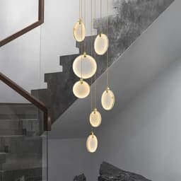 image-Modern Marble Pendant Lamp Living Room Bedroom Bedside Dining Room Staircase Kitchen LED Decoration Lights Hanging Lighting Home