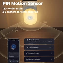 image-WiFi Tuya Smart Led Night Light PIR Motion Sensor Eu Us Uk Plug In Wall Lamp Warm White RGB Room App Voice For Alexa Google Home