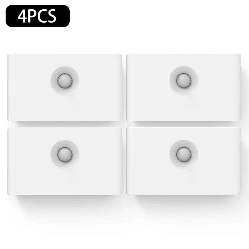 image-Smart Linkage Motion Sensor Night Light Rechargeable Wireless Magnetic LED Induction Lamp Wall Home Bedroom Kitchen Staircase