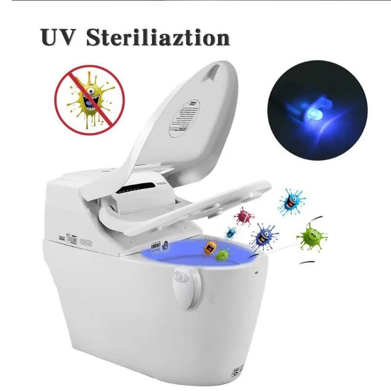 image-USB Rechargeable Toilet Motion Sensor Light 16 Colors Changing Sensor LED Washroom Night Light Indoor Home Bathroom Toilet Lamp
