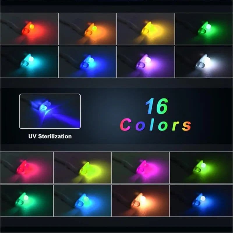 image-USB Rechargeable Toilet Motion Sensor Light 16 Colors Changing Sensor LED Washroom Night Light Indoor Home Bathroom Toilet Lamp