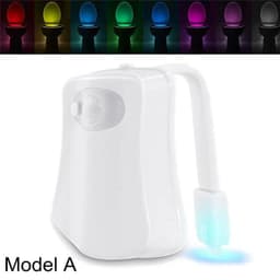 image-USB Rechargeable Toilet Motion Sensor Light 16 Colors Changing Sensor LED Washroom Night Light Indoor Home Bathroom Toilet Lamp