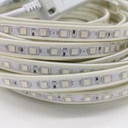 image-220V 230V Tuya Smart Life SMD5050 RGB CCT LED Strip Light Wifi Voice Contol Dimmer Outdoor Garden Lights for Alexa Google Home