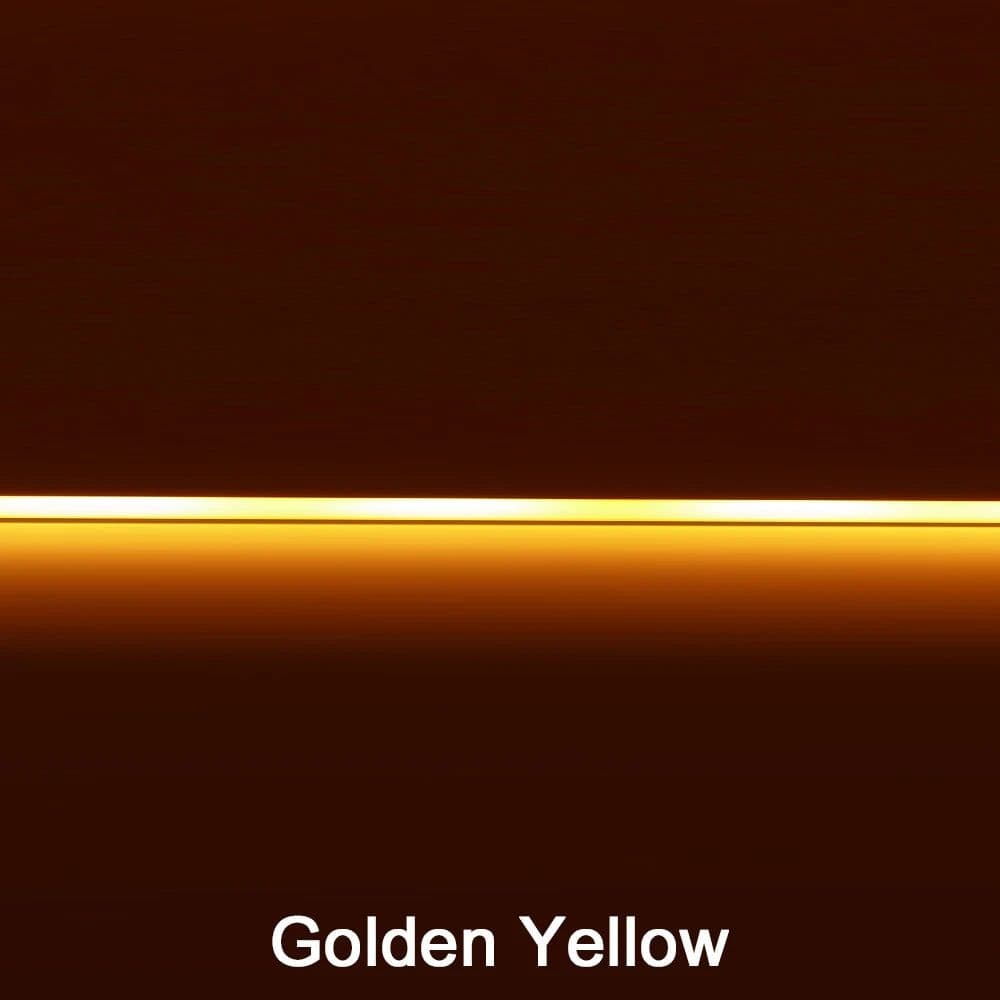 image-3mm COB LED Strip Light 12V 24V Colorful 3mm Ultra Thin Strip Ice Blue/Green/Red/Golden Yellow Light Tape For Home Car Decor