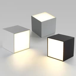 image-Creative Led Ceiling Lights White Black Acrylic Lamps For Bedroom Living Dining Room Aisle Indoor Daily Lightings Home Fixtures