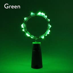 image-10LED 15LED 20LED Solar Wine Bottle Lights Cork Shape Fairy Lights Garland Christmas Light Copper Wire Home Room Decoration Lamp