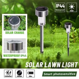 image-1~10PCS Solar Garden Light Outdoor Solar Powered Lamp Lanter Waterproof Landscape Lighting For Pathway Patio Yard Lawn