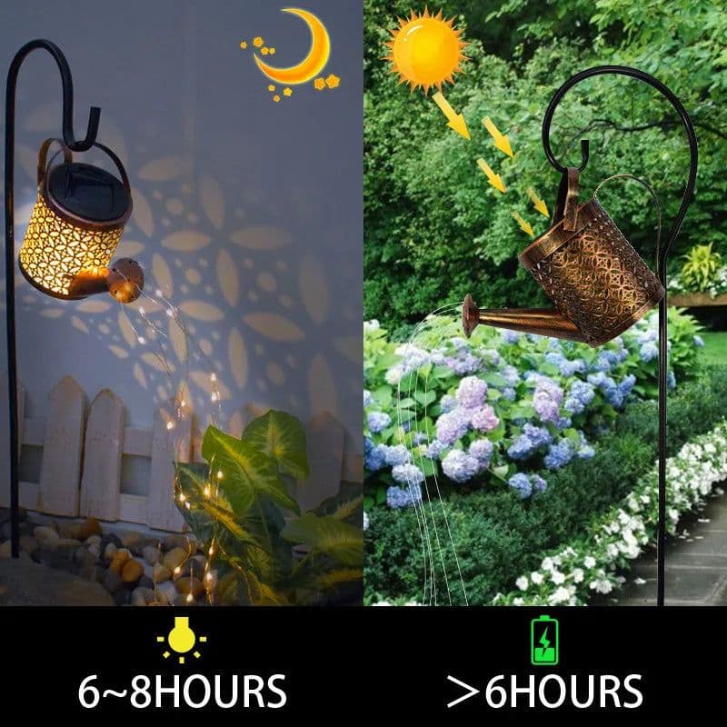 image-Solar Powered LED Peacock Garden Light Lamp