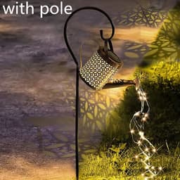 image-Led Solar Lights Outdoor Waterproof Moon Fire Fairy Lawn Garden Flamingo Lamp for Pathway Landscape Courtyard Garland Decoration