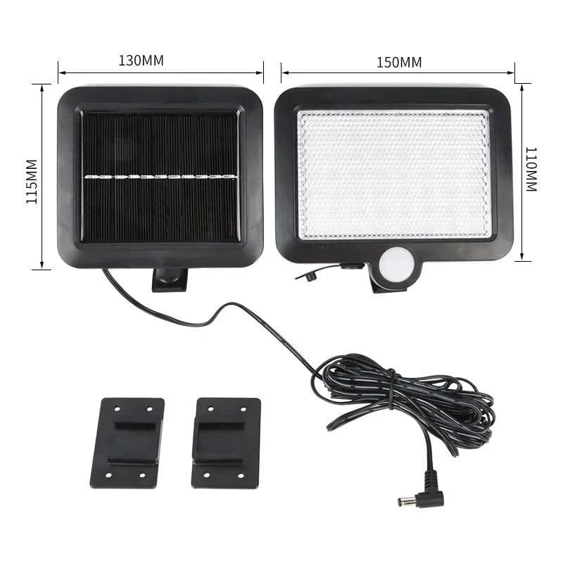 image-Solar Outdoor Garden Lights 3 Modes Household Yard Human Sensing 106 LED Lighting Wall Lights balcony Waterproof Hanging Lamps