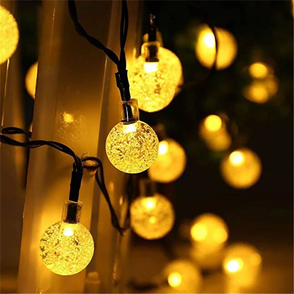 image-200LED String Solar Lights Outdoor Fairy Camping Lights 22M IP65 Waterproof Garland Christmas Decoration Wedding Lamp Garden