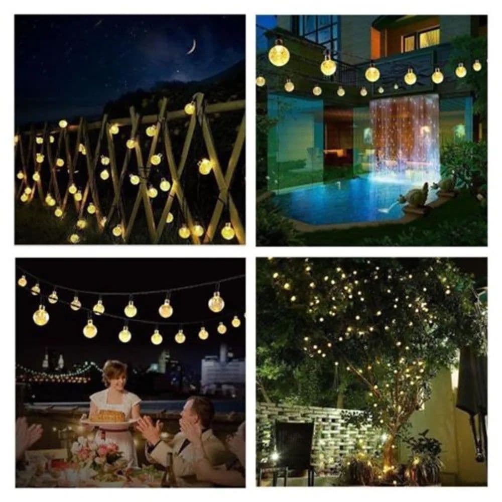 image-200LED String Solar Lights Outdoor Fairy Camping Lights 22M IP65 Waterproof Garland Christmas Decoration Wedding Lamp Garden