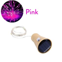 image-YORYZENG Solar Wine Bottle String Lights, 10-20 LEDs, 5Pcs