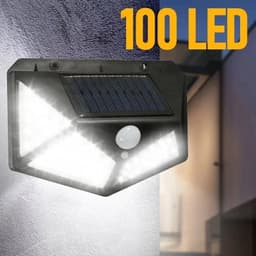 image-100 LED Solar Wall Lamp 4 Sides Luminous With Motion Sensor Human Induction Courtyard Waterproof Stairs Outdoor Wall Light