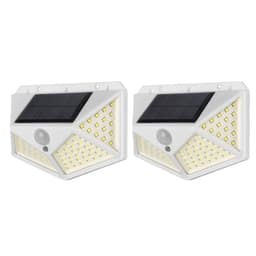 image-1/2/4/8/9PCS Solar Light Outdoor 100 LED Wall Lamp PIR Motion Sensor Lamp Waterproof LED Lights For Garden Street Decoration