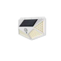 image-1/2/4/8/9PCS Solar Light Outdoor 100 LED Wall Lamp PIR Motion Sensor Lamp Waterproof LED Lights For Garden Street Decoration