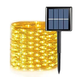 image-7M/12M/22M/32M Solar Light Outdoor Garden Fairy String Light Led Twinkle Waterproof Lamp for Christmas Patio Tree Party
