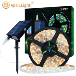 image-5M/10M Solar LED Strip Light 8 Modes Christmas Colorful Fairy Lights Outdoor IP67 Waterproof Patio Garden Decoration Solar Lamp