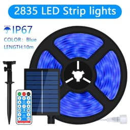 image-5M/10M Solar LED Strip Light 8 Modes Christmas Colorful Fairy Lights Outdoor IP67 Waterproof Patio Garden Decoration Solar Lamp