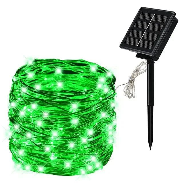 image-32M 300 LED Solar Strip Light Home Garden Copper Wire Light String Fairy Outdoor Solar Powered Christmas Party Decor.