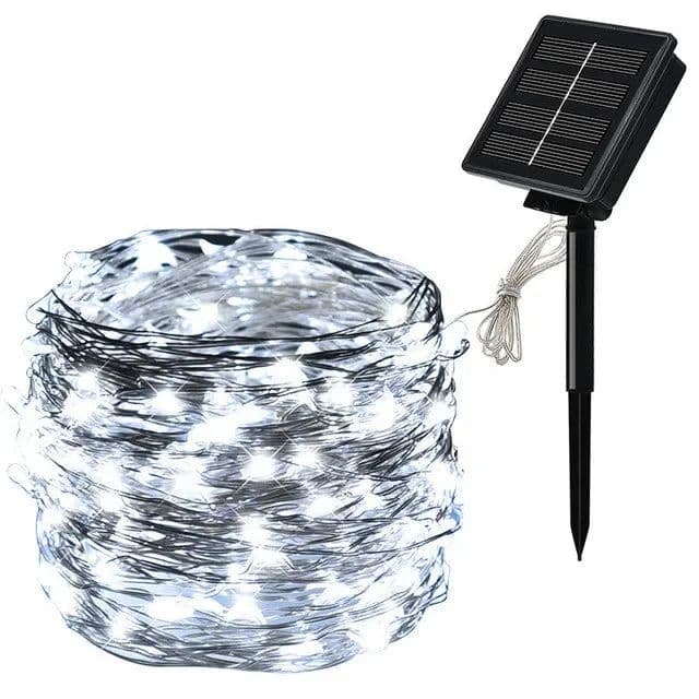 image-32M 300 LED Solar Strip Light Home Garden Copper Wire Light String Fairy Outdoor Solar Powered Christmas Party Decor.