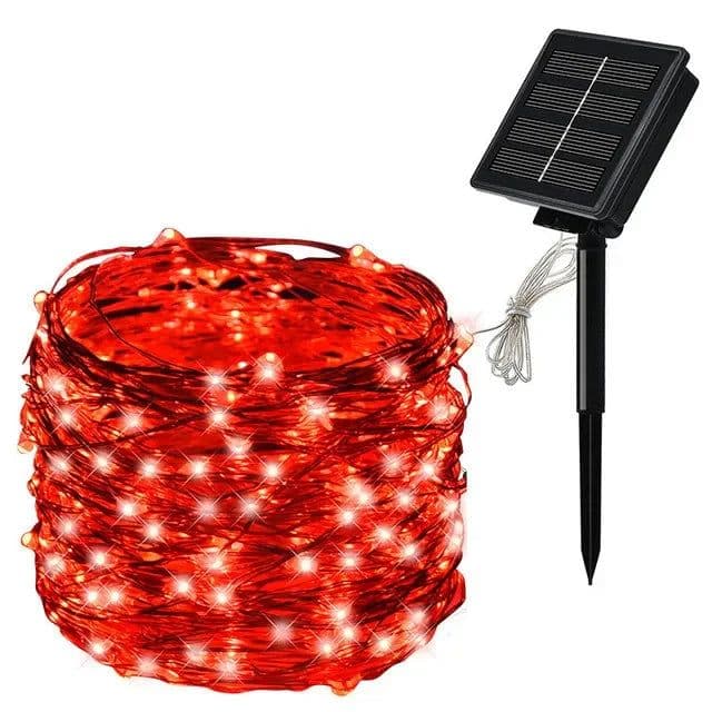 image-32M 300 LED Solar Strip Light Home Garden Copper Wire Light String Fairy Outdoor Solar Powered Christmas Party Decor.