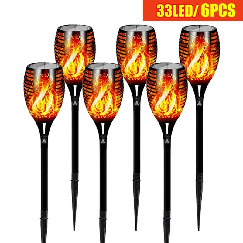 image-33 LED Solar Lamp Light for Outdoor Torch Waterproof IP65 Garden Torch Light Flickering Lantern For Yard Street Patio Decoration