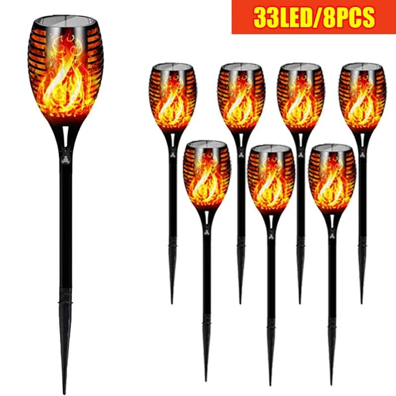 image-33 LED Solar Lamp Light for Outdoor Torch Waterproof IP65 Garden Torch Light Flickering Lantern For Yard Street Patio Decoration