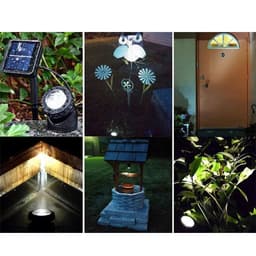image-Solar Underwater Lights Garden Pool Yard Landscape Spotlights For Outdoor Waterproof Pond Aquarium Fish Tank Decor Solar Lamp