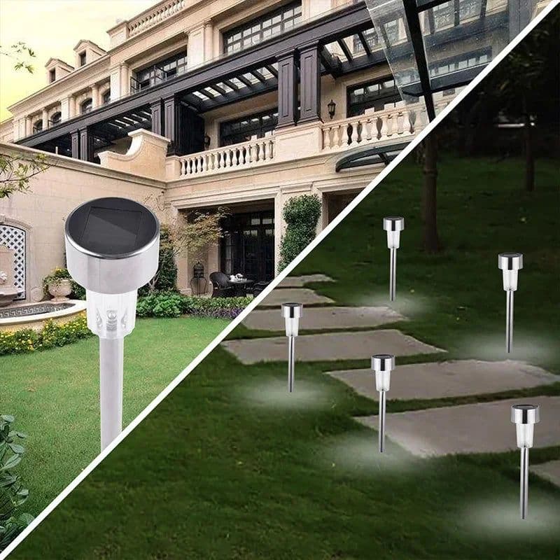 image-Solar Light Garden Decoration Tools Outdoor Solar Powered Lamp Waterproof Landscape Lighting for Pathway Patio Yard Lawn