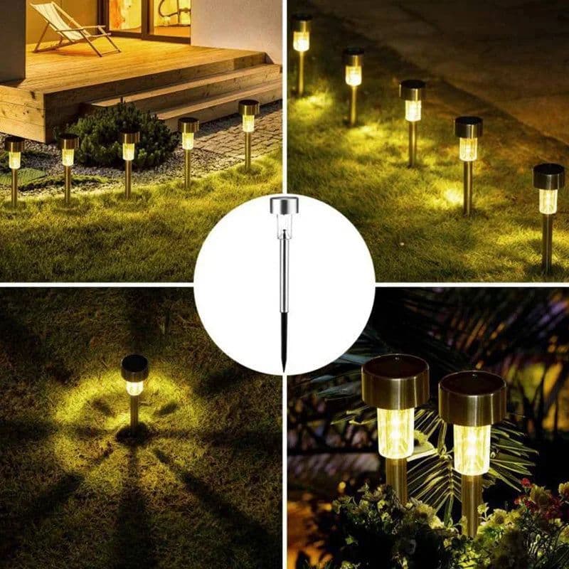 image-Solar Light Garden Decoration Tools Outdoor Solar Powered Lamp Waterproof Landscape Lighting for Pathway Patio Yard Lawn