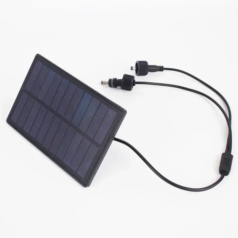 image-Solar Panel Chandelier Led Solar Pendant Light Powered Lamp White/Warm light with Remote Control Camping Outdoor Garden
