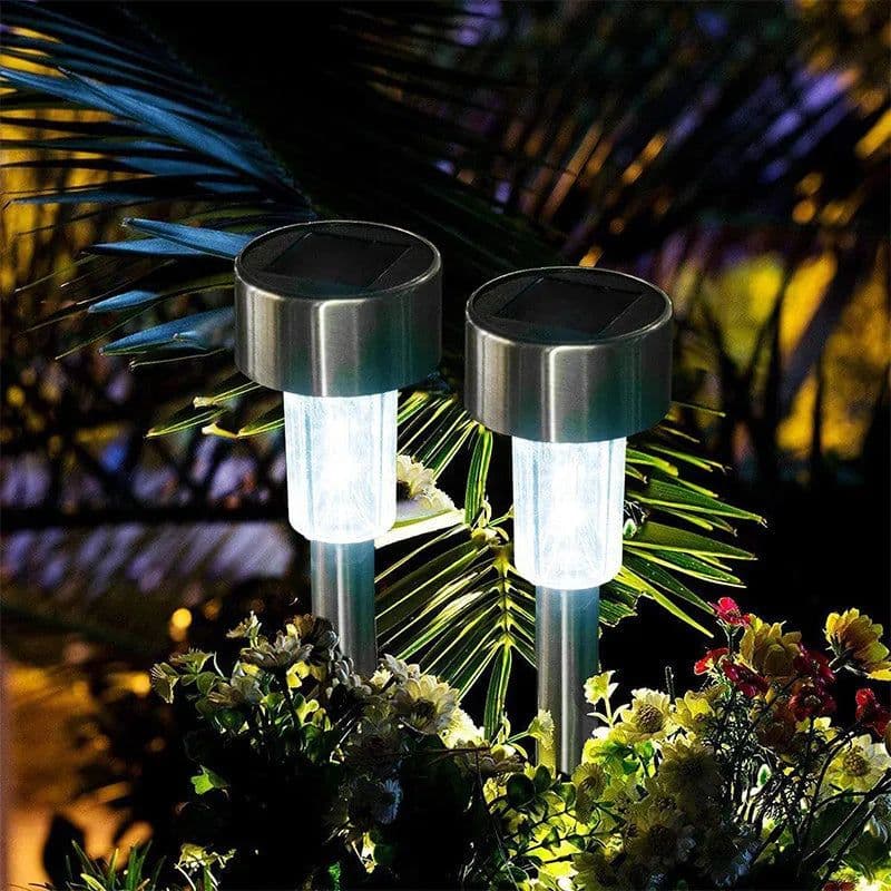 image-Solar Outdoor Lights Garden Lamp Solar Powered Waterproof Landscape Path Outdoor for Yard Backyard Lawn Patio Decorative