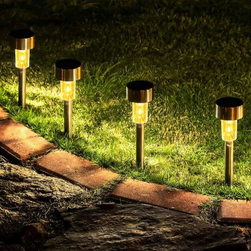 image-Solar Outdoor Lights Garden Lamp Solar Powered Waterproof Landscape Path Outdoor for Yard Backyard Lawn Patio Decorative